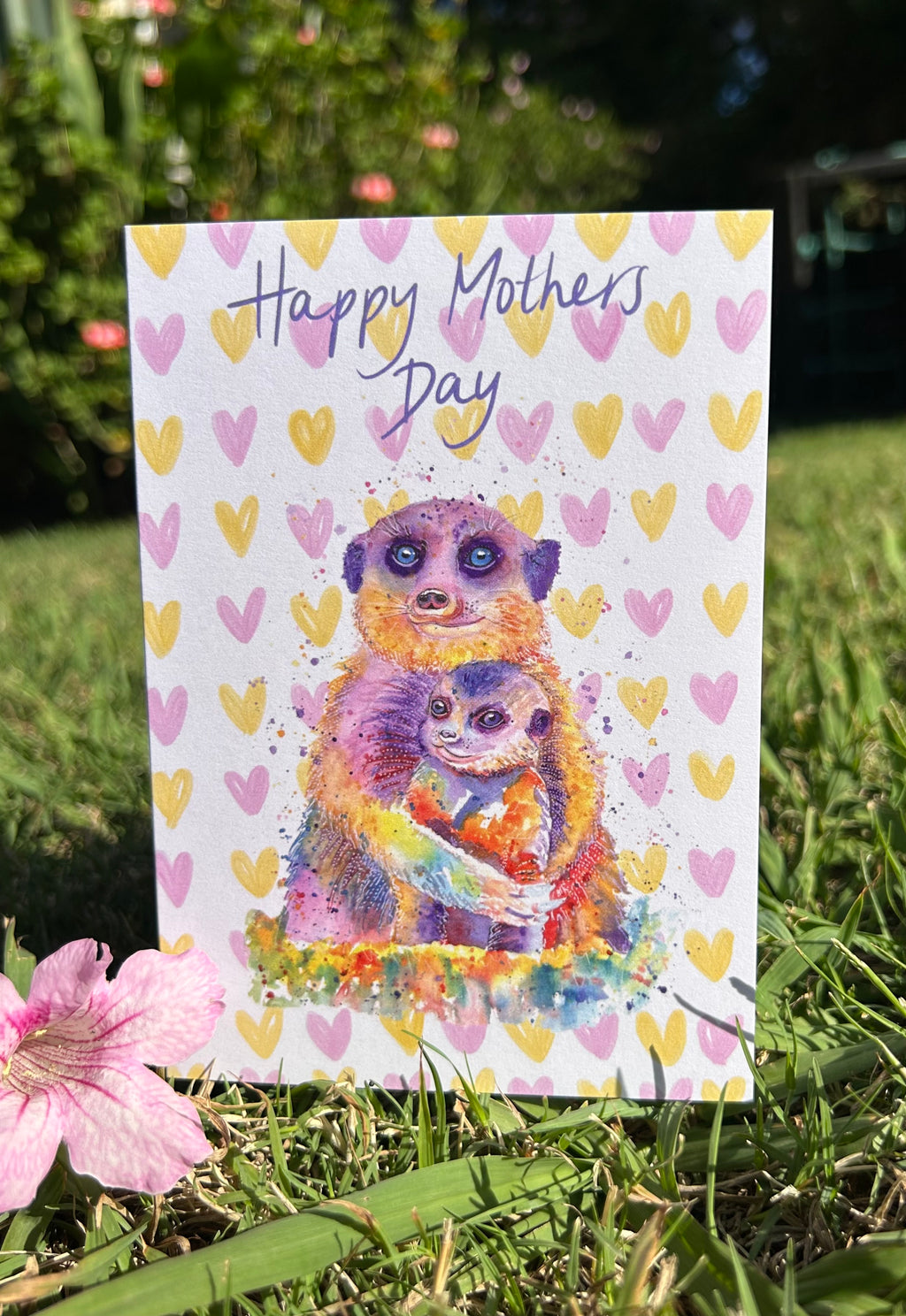 'HAPPY MOTHERS DAY' greeting card